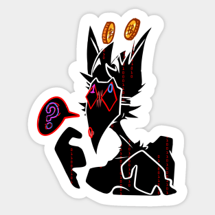 DarkWeb - Curious [WebHumans] Sticker